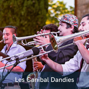 The Canibal Dandies and Old Jazz at the music and swing dance festival, Swinging Montpellier