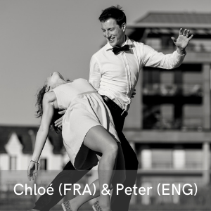 The stars of the new French scene, Chloé (FRA) & Peter (ENG) at the Swinging Montpellier festival