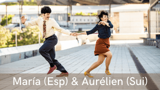Maria (Spanien) & Aurélien (Schweiz) Swinging Montpellier 22. Internationales Swing-Musik- und Tanzfestival