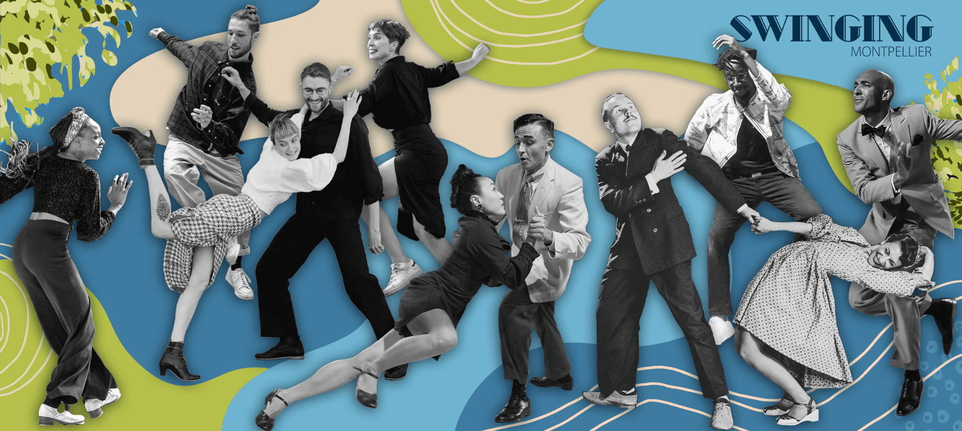 danseurs-lineup-lindy-hop-solo-jazz-swinging-montpellier-2025 Nils & Bianca